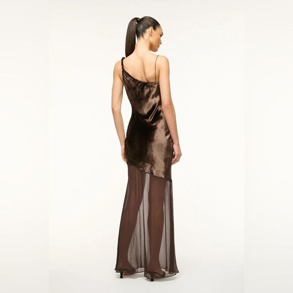 RARE! STAUD BEATON DRESS in blush - Picture 10 of 12